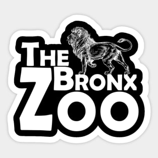 The Bronx Zoo Lion Animals New York City Sticker